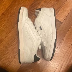 Vans white shoes